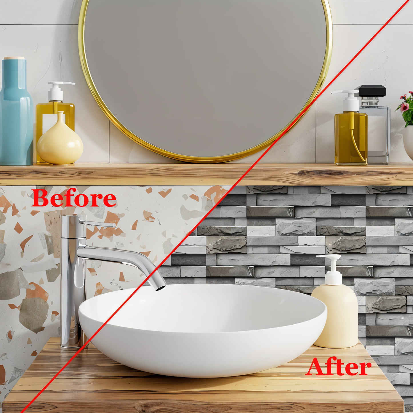 Carvallo - Snabbmonterade väggplattor för moderna interiörer med realistisk finish