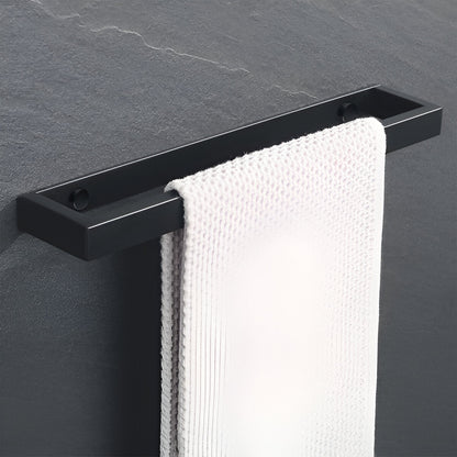 UniBlack Handdukshängare Rostfritt stål – Väggmonterad Handdukstänger 20cm &amp; 40cm