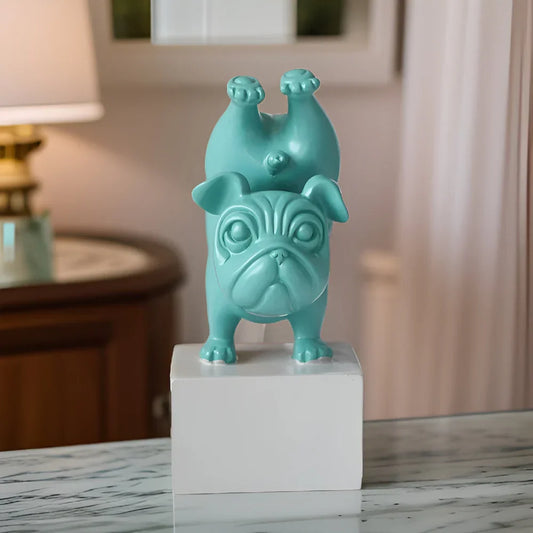 PosePup – Yoga-inspired statue of French Bulldog for modern rooms