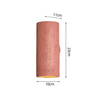 Carvallo - Elegant cylinderformad vägglampa med enkel installation och mjukt sken