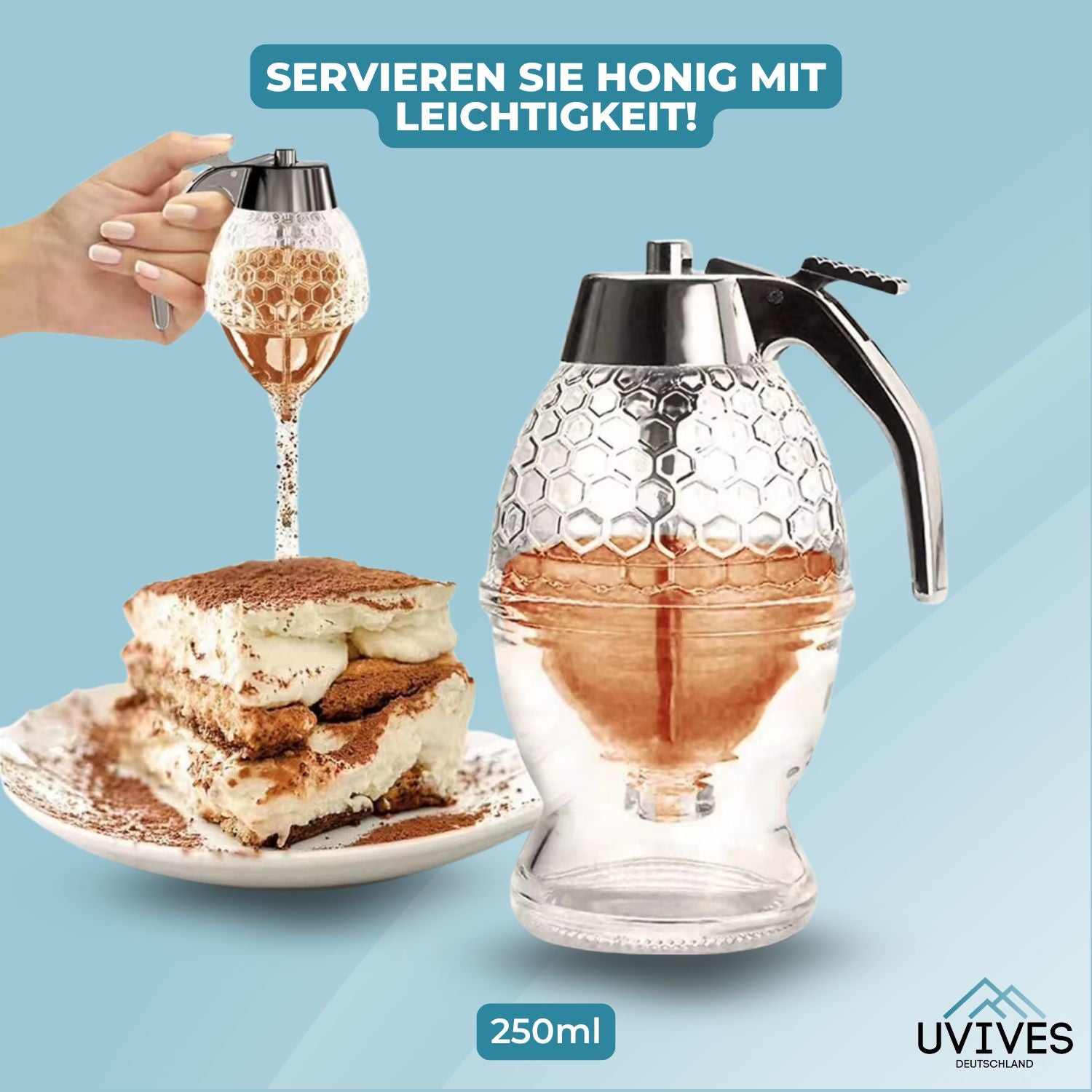 Carvallo - Elegant och praktisk honungssköljare