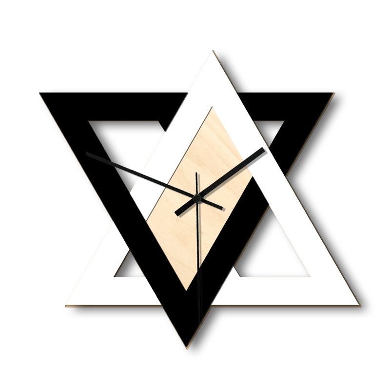 Carvallo - Konstnärlig triade väggklocka med modern stil