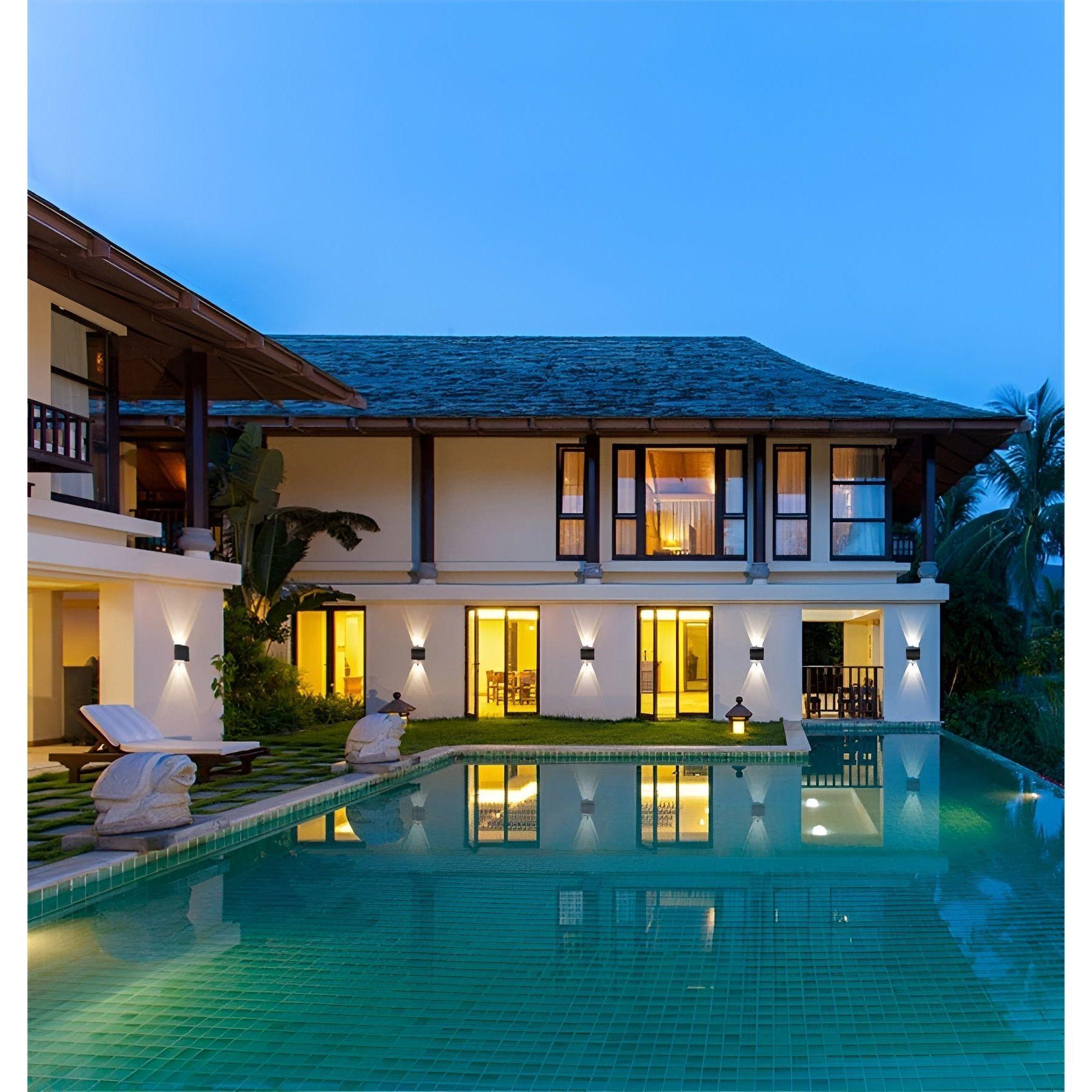 HydroShine Light - Modern Nordisk Vattentålig LED Vägglampa