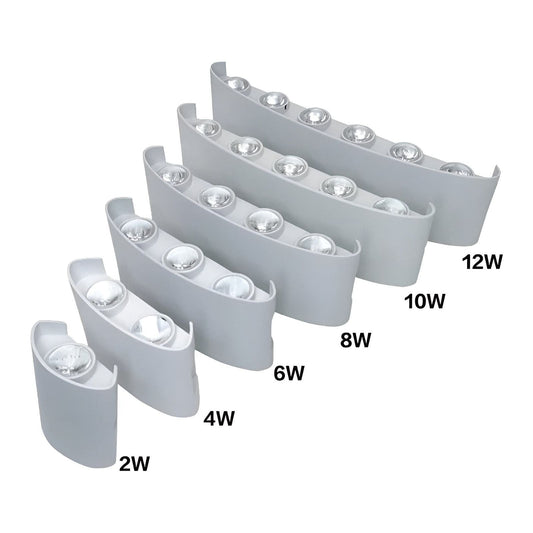 HydroShine Light - Modern Nordisk Vattentålig LED Vägglampa