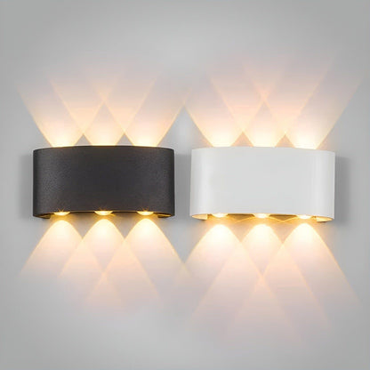 HydroShine Light - Modern Nordisk Vattentålig LED Vägglampa