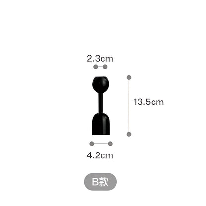 Minimalistiskt set av nordiska ljusstakar – Elegant heminredning för vardagsrum och sovrum