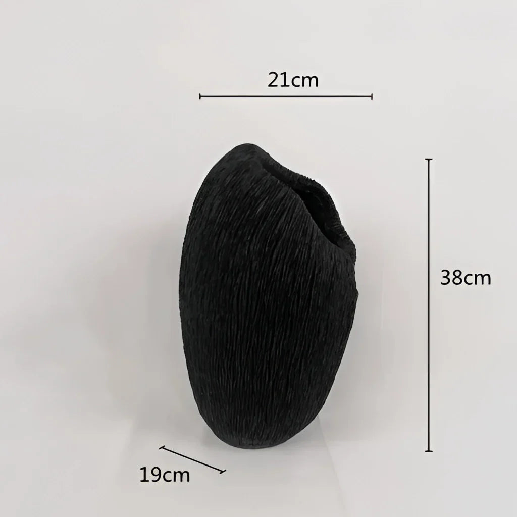 Samtida dekorativ skål i resin med naturinspirerad design - stiligt och mångsidigt accentstycke