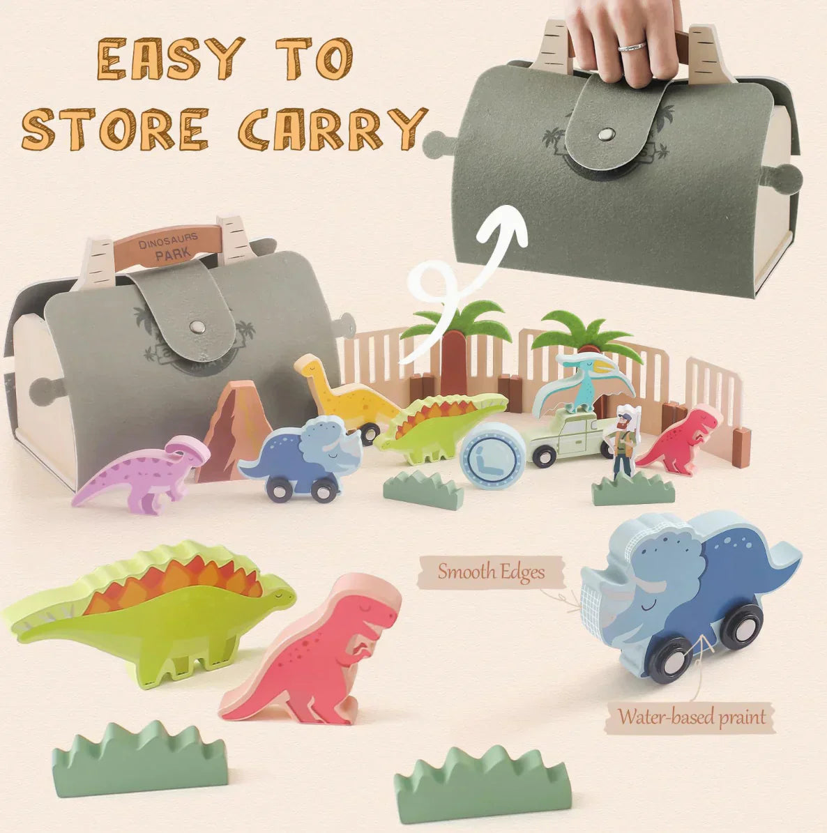 Förhistorisk Dino Park Lekset