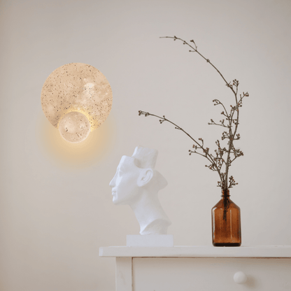 Kreativ Minimalistisk LED-vägglampa – Moderna design av metall och glas