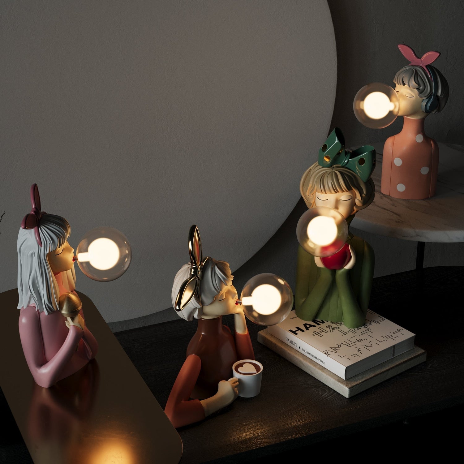 Glamora - Artisan Sisters Bordslampa för en Stilig Inredning