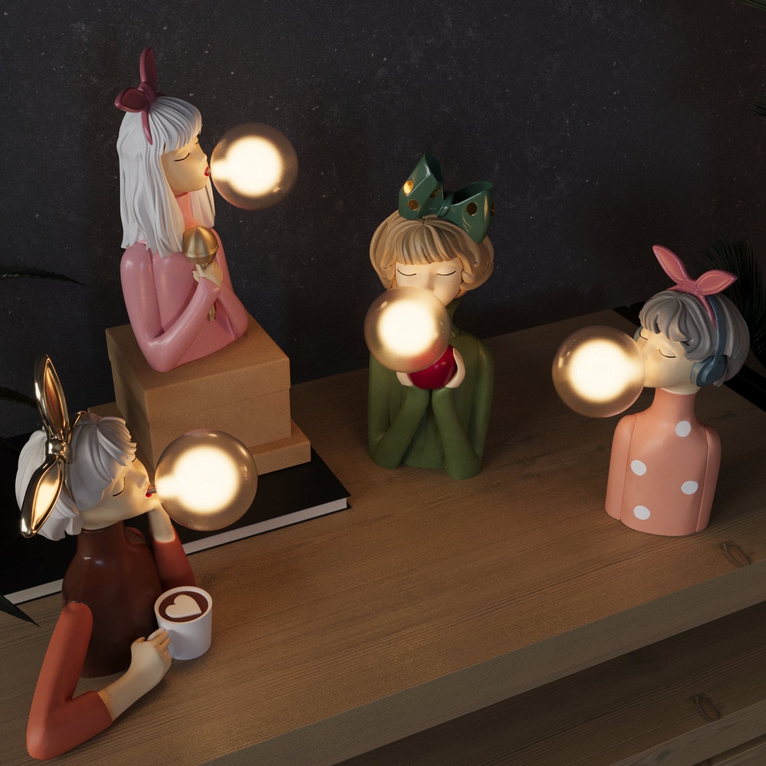 Glamora - Artisan Sisters Bordslampa för en Stilig Inredning