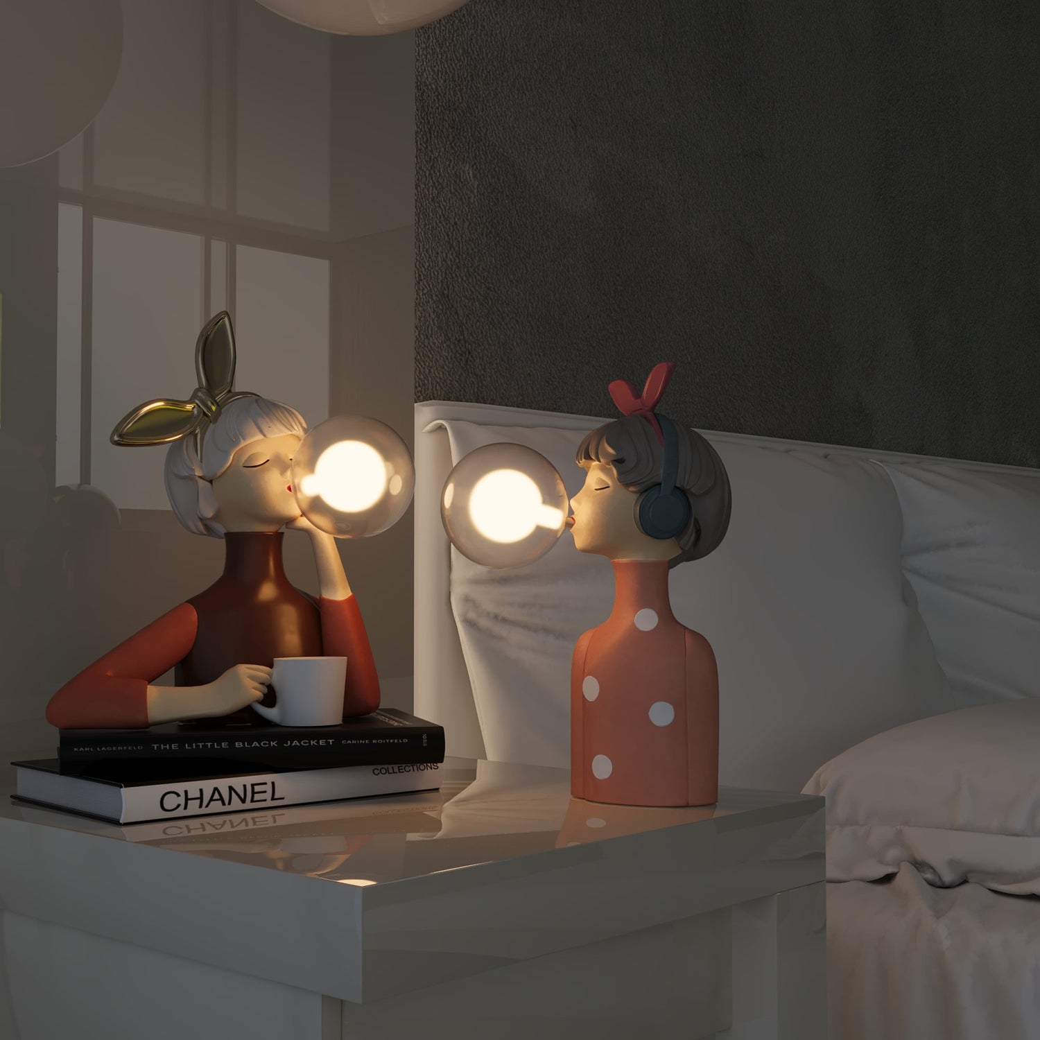 Glamora - Artisan Sisters Bordslampa för en Stilig Inredning