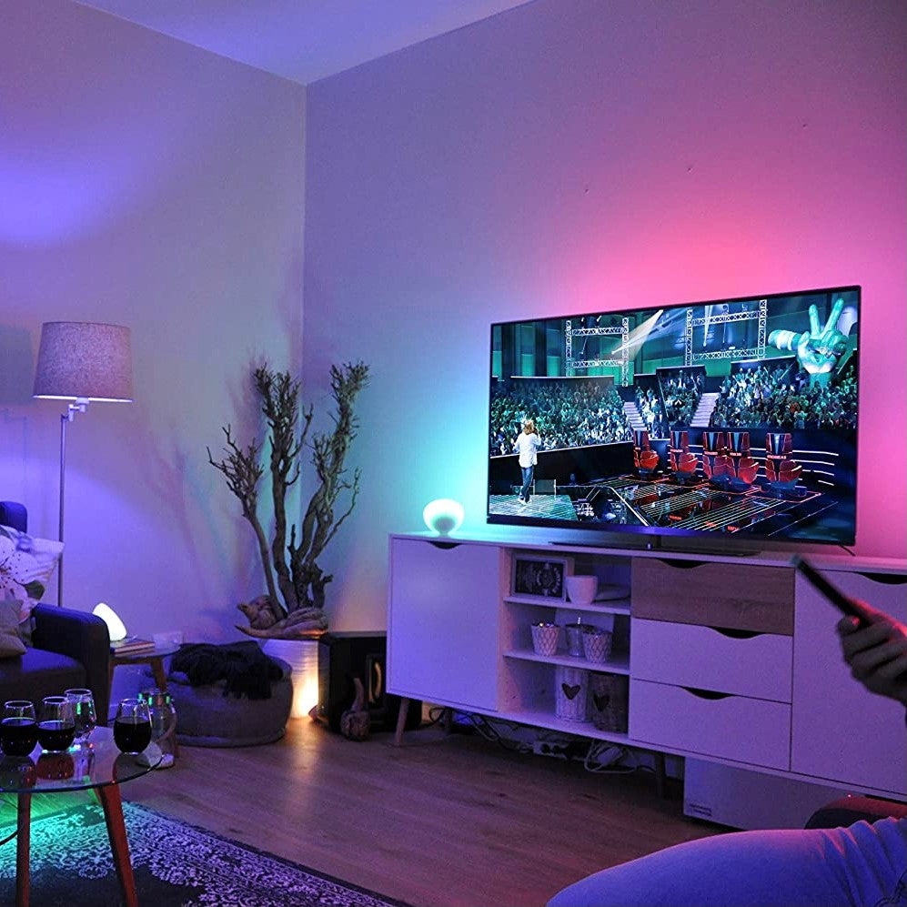 LED Ljusremsa Flerfärgad Vattentät Fjärrkontroll