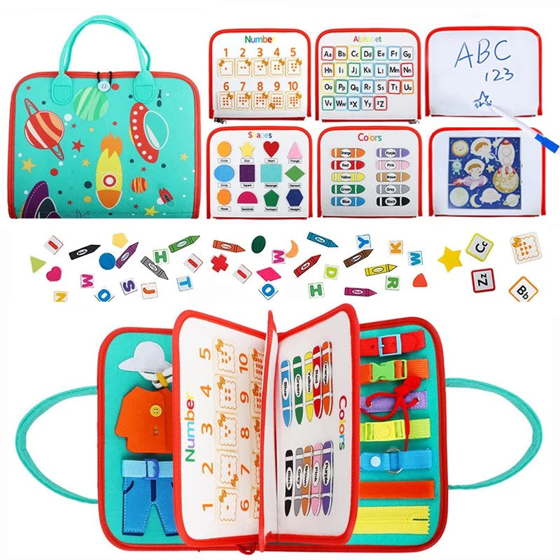 MagicBook - Montessori Sensorisk Leksak