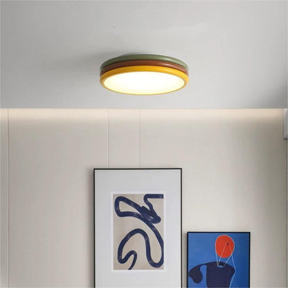 Moderna Färgglada Kuppa Taklampa