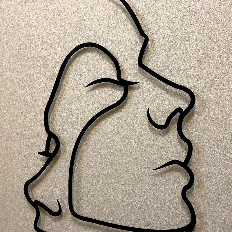 SereneShapes - Modern Väggkonst för Fridfull och Stilig Inredning