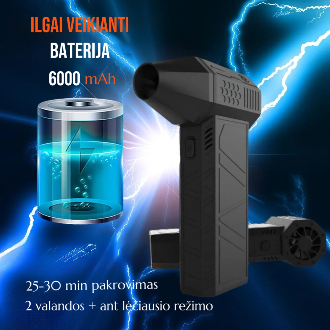 Högkrafts Luftblåsare &amp; Vakuumdammrenare