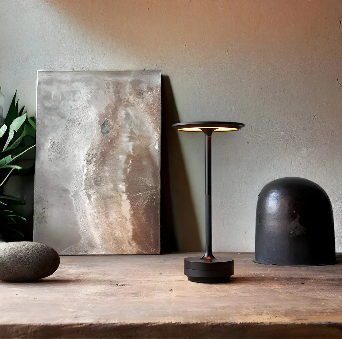 Lumora | Trådlös LED-bordslampa med touch-dimning &amp; 48h batteritid