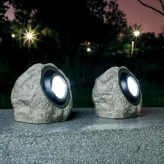 Rocky Light - Solarbelysning för utomhusbruk