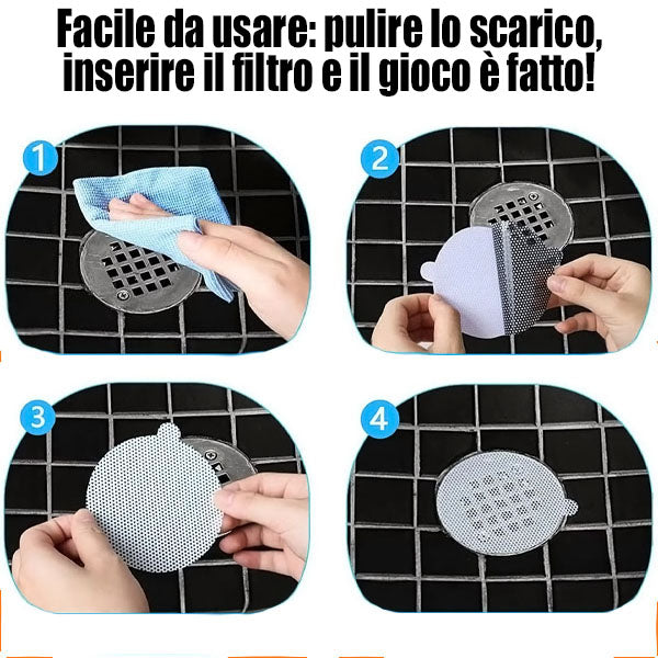 Carvallo – Ingen mer igensatt avlopp på sekunder (25-pack)