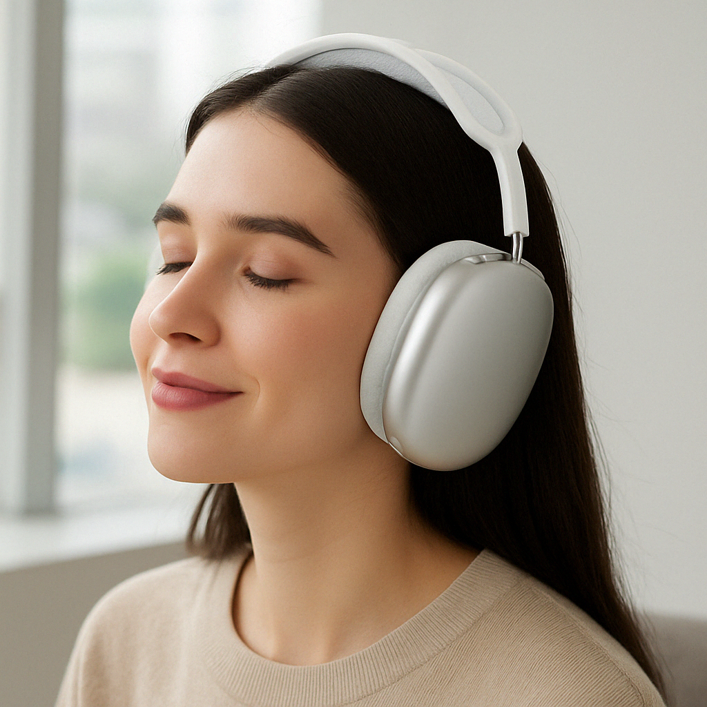 Trådlösa brusreducerande over-ear hörlurar