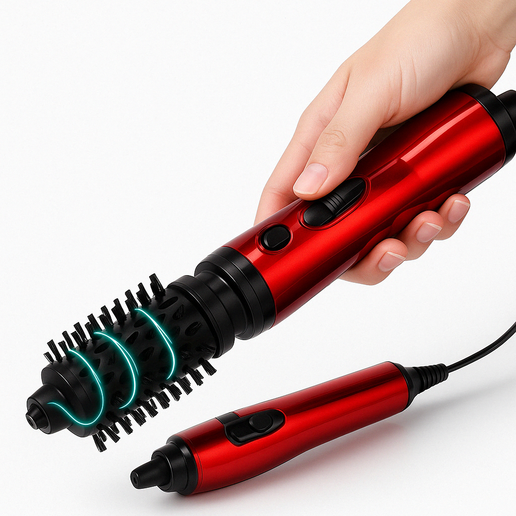 Hot Air Brush Rotating Ionic Hair Styler
