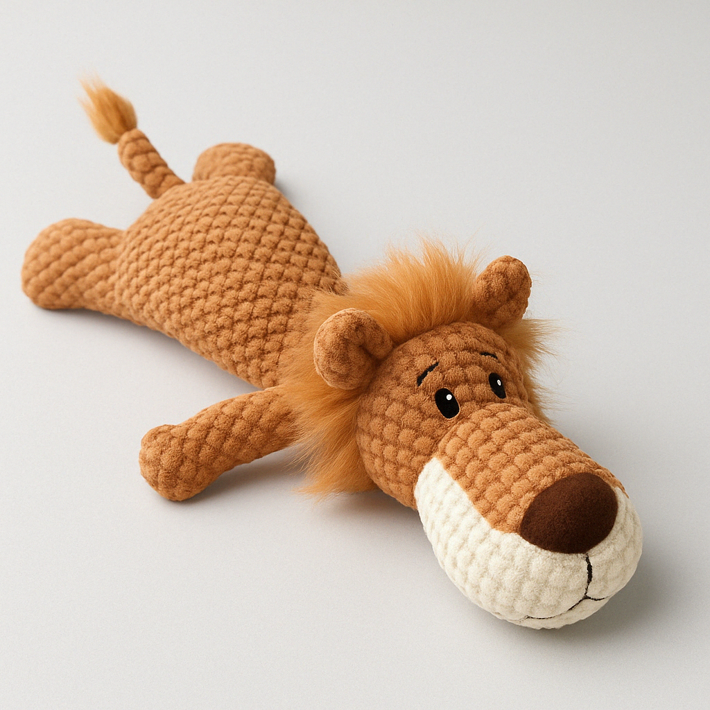 Hund Tugga Legetoy Plysch Hållbar Squeaky Djur