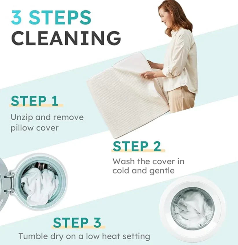 Den Premium Wedge Pillow – Höj din sömn &amp; Andas lättare