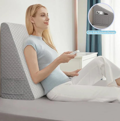 Den Premium Wedge Pillow – Höj din sömn &amp; Andas lättare