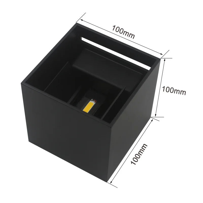 RadiantLux - Modern Vägglampa för Inomhusbruk