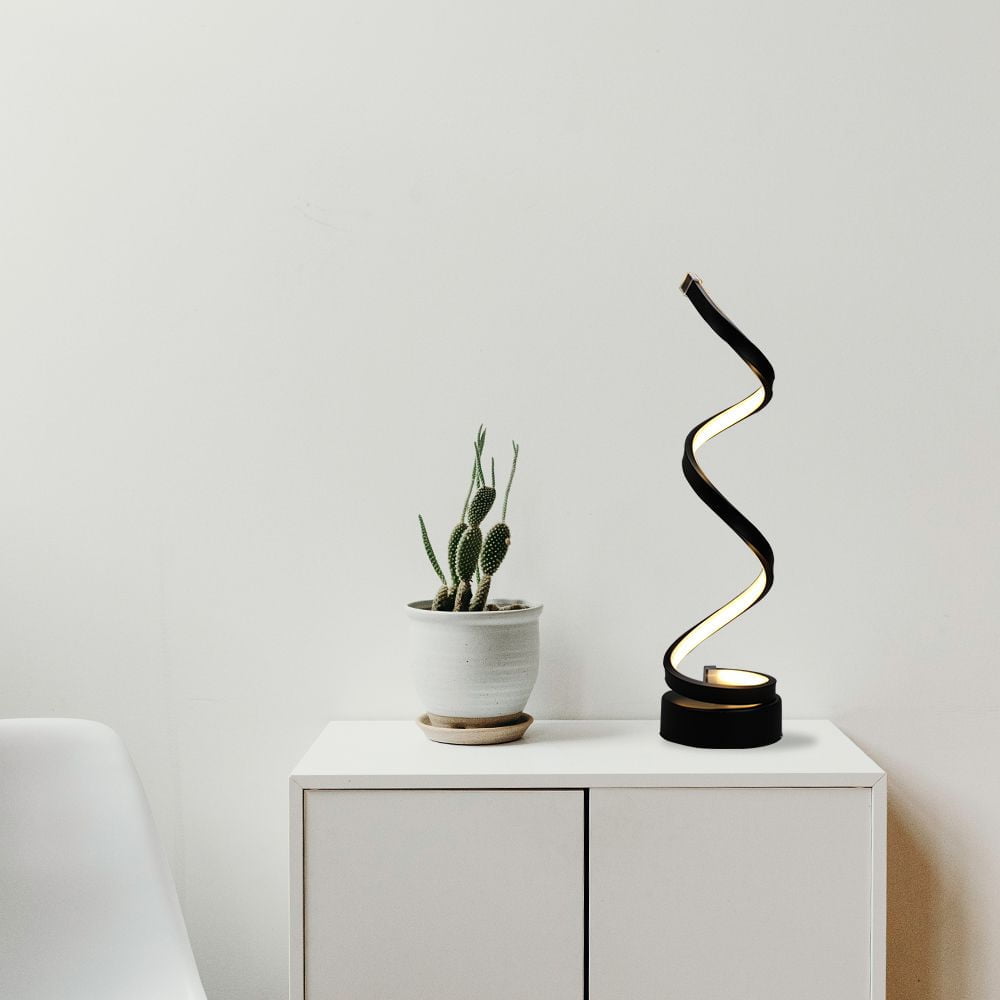 LumiTwist - Kompakt och Mångsidig LED Spiralamp