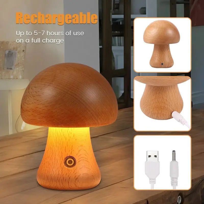 GlowShroom - Förtrollande Svamp Lampa