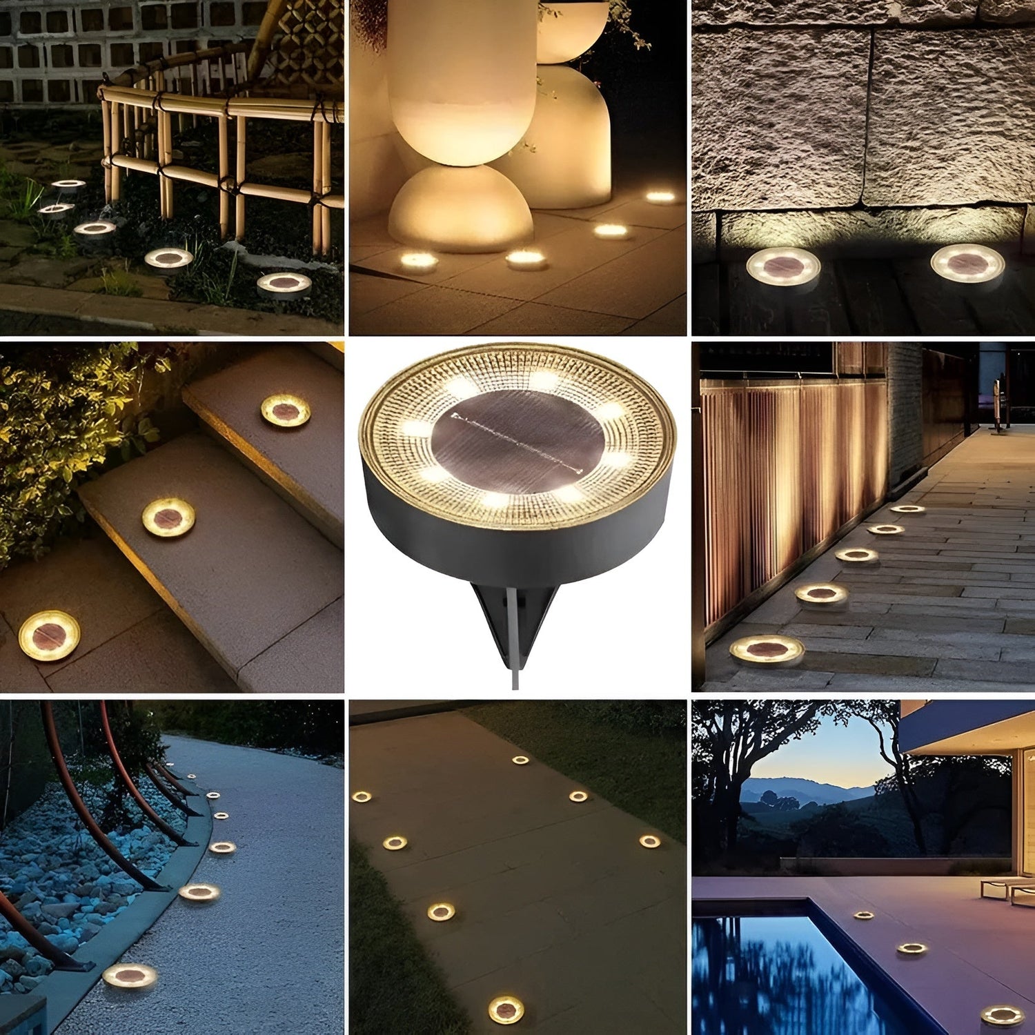 Solarlampa för trädgården – Väderbeständig och varmt vitt ljus för mysiga kvällar