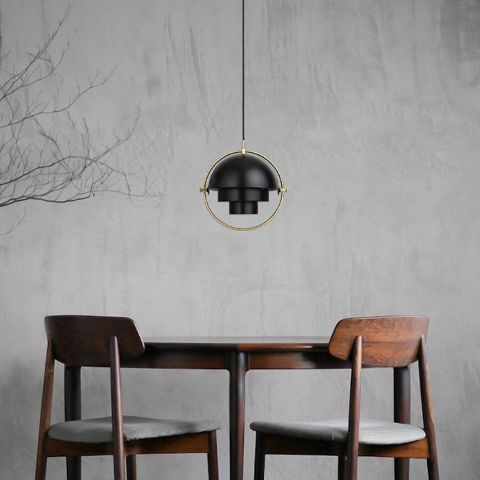 Isa LED Pendellampa - Modern Flervägs Rotera Taklampa, Tidlös Metalldesign