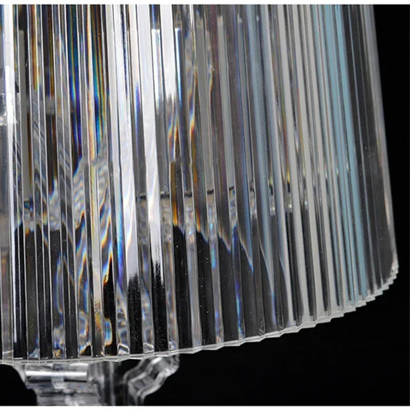 CrystalGlow - Lyxig Kristalltaklampa för Stilfull Belysning