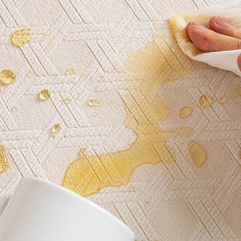 Jacquard Chenille Tyg Vattentät Oljetålig Sofföverdrag