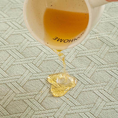 Jacquard Chenille Tyg Vattentät Oljetålig Sofföverdrag