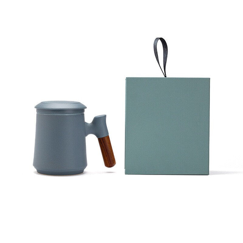 Carvallo – Hantverks tekopp med lock och perfekt för köket