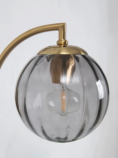 Jasmine LED Glas Vägglampa - Elegant Vägglampa i Kromlysstil, Dimbar och Lätt att Montera
