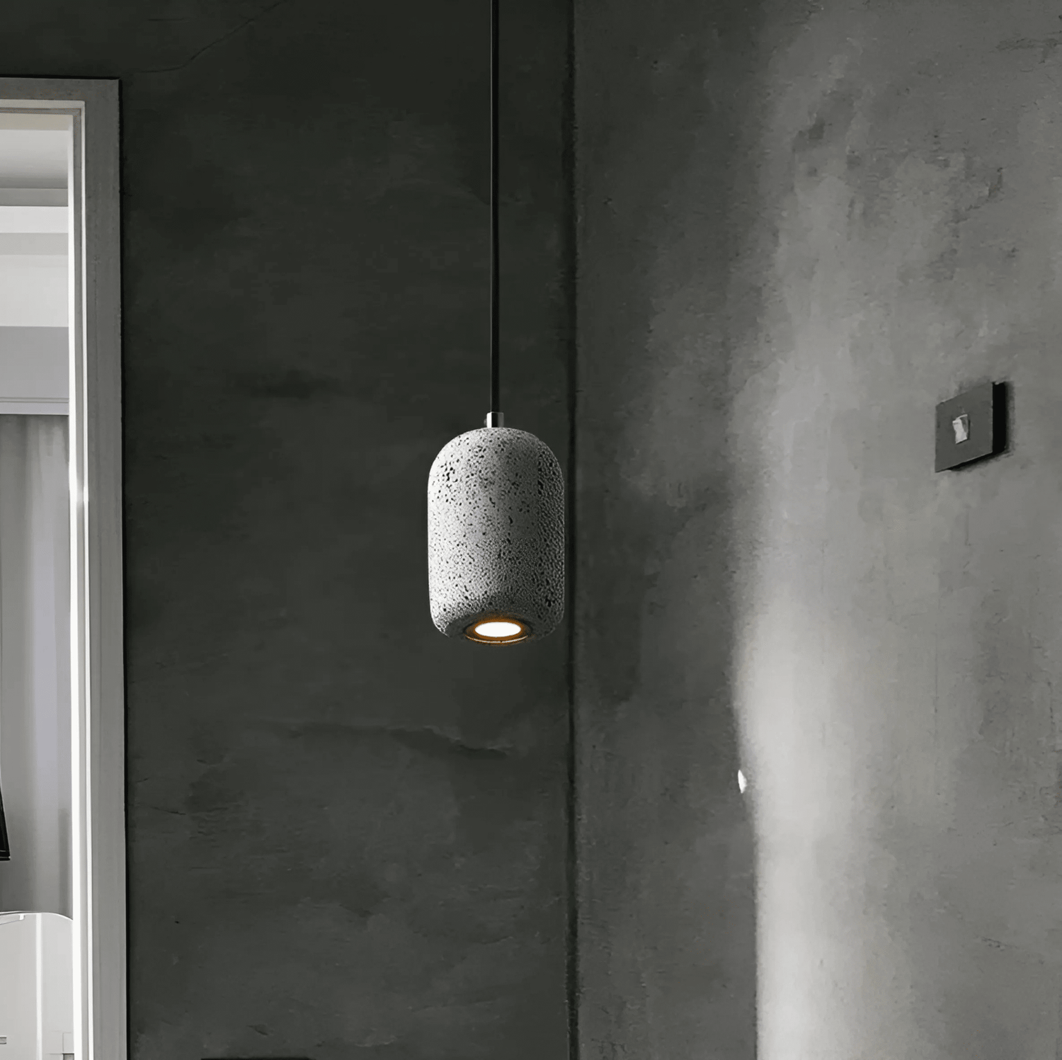Kiva Cast | Hänglampa i betong med industridesign och LED-teknik