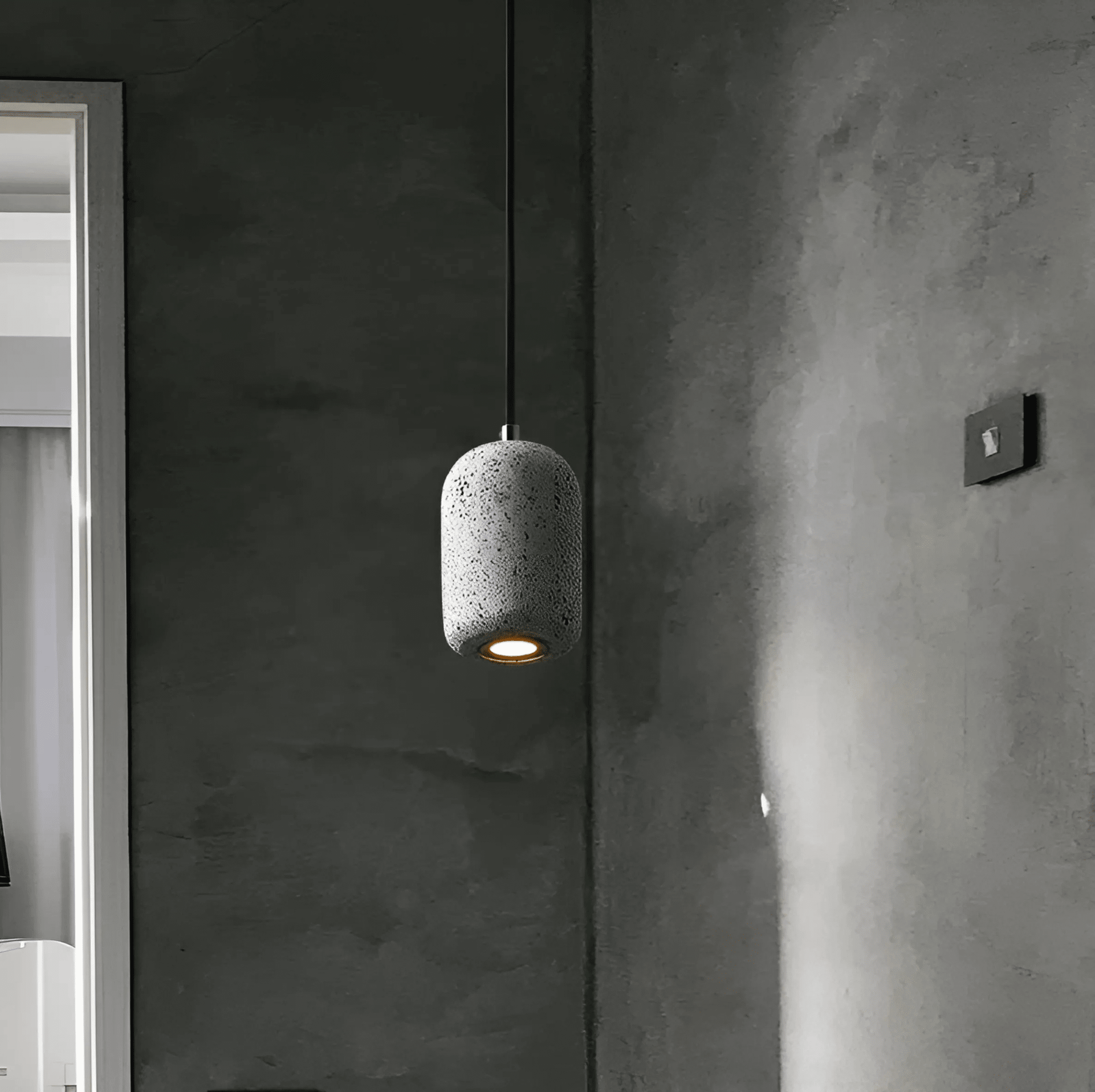 Kiva Cast | Hänglampa i betong med industridesign och LED-teknik