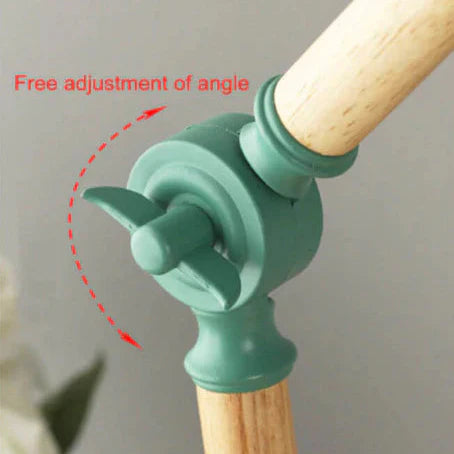 Royallure Wood Nordisk Skrivbordslampa - Justerbar, Minimalistisk Design, E26/E27 Sockel