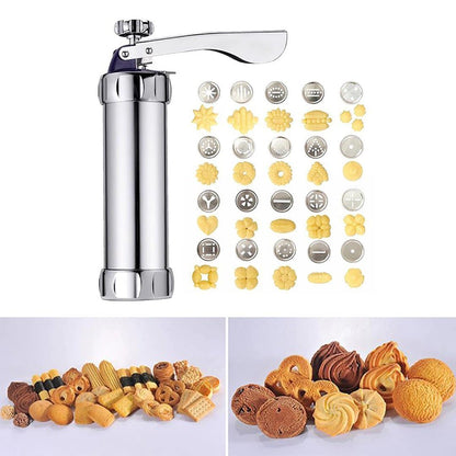 Biscuit Press Rostfritt Stål Kakformare