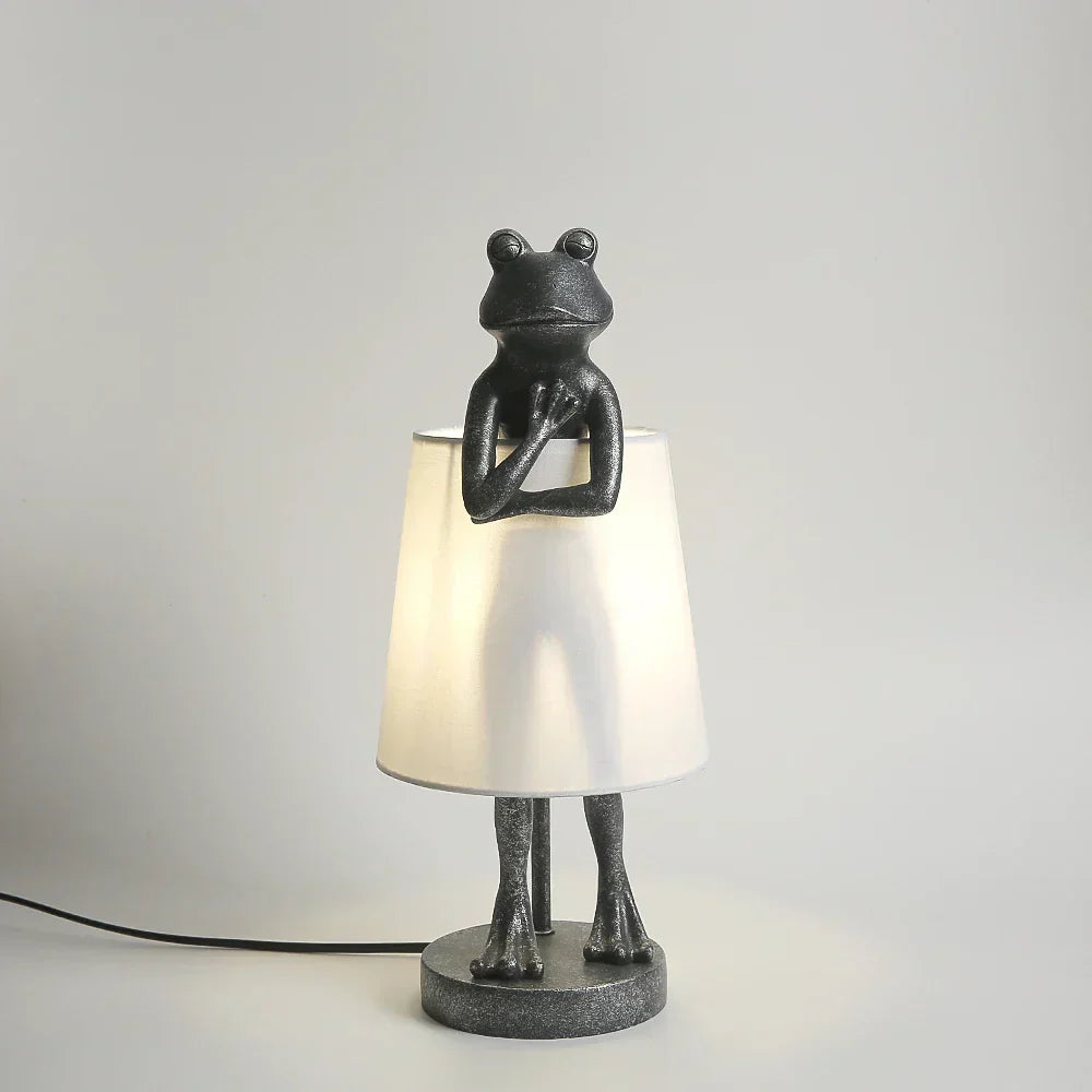 JungleGlow - Kikker LED Bordsater i Modern Design för Vardagsrum &amp; Barnrum