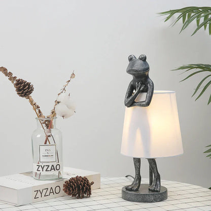 JungleGlow - Kikker LED Bordsater i Modern Design för Vardagsrum &amp; Barnrum