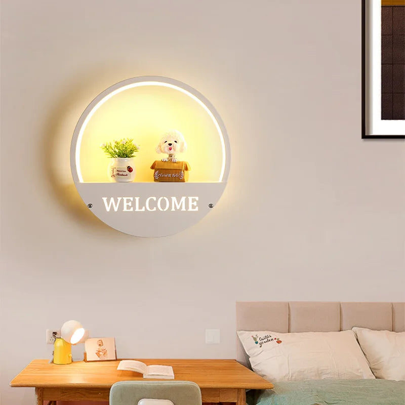 KidZone - Vägglampa för Barnrum