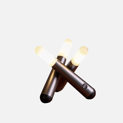 Kinetisk Rotation LED Trådlampa – Återuppladdningsbar, Touch-dimfunktion, Bärbar design för sovrum