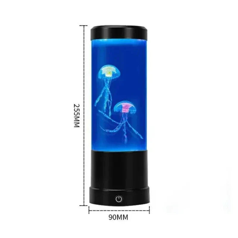 AquaGlow - LED Manet Nattlampa – Sfe belysning för Vardagsrum och Sovrum