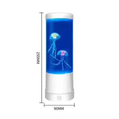 AquaGlow - LED Manet Nattlampa – Sfe belysning för Vardagsrum och Sovrum