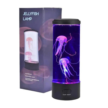 AquaGlow - LED Manet Nattlampa – Sfe belysning för Vardagsrum och Sovrum